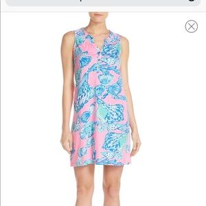 Barely worn lily pulitzer lg Essie dress pink